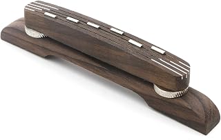 Swhmc Adjustable Rosewood Guitar Bridge 6 String Archtop Jazz Guitar Floating Bridge Accessories