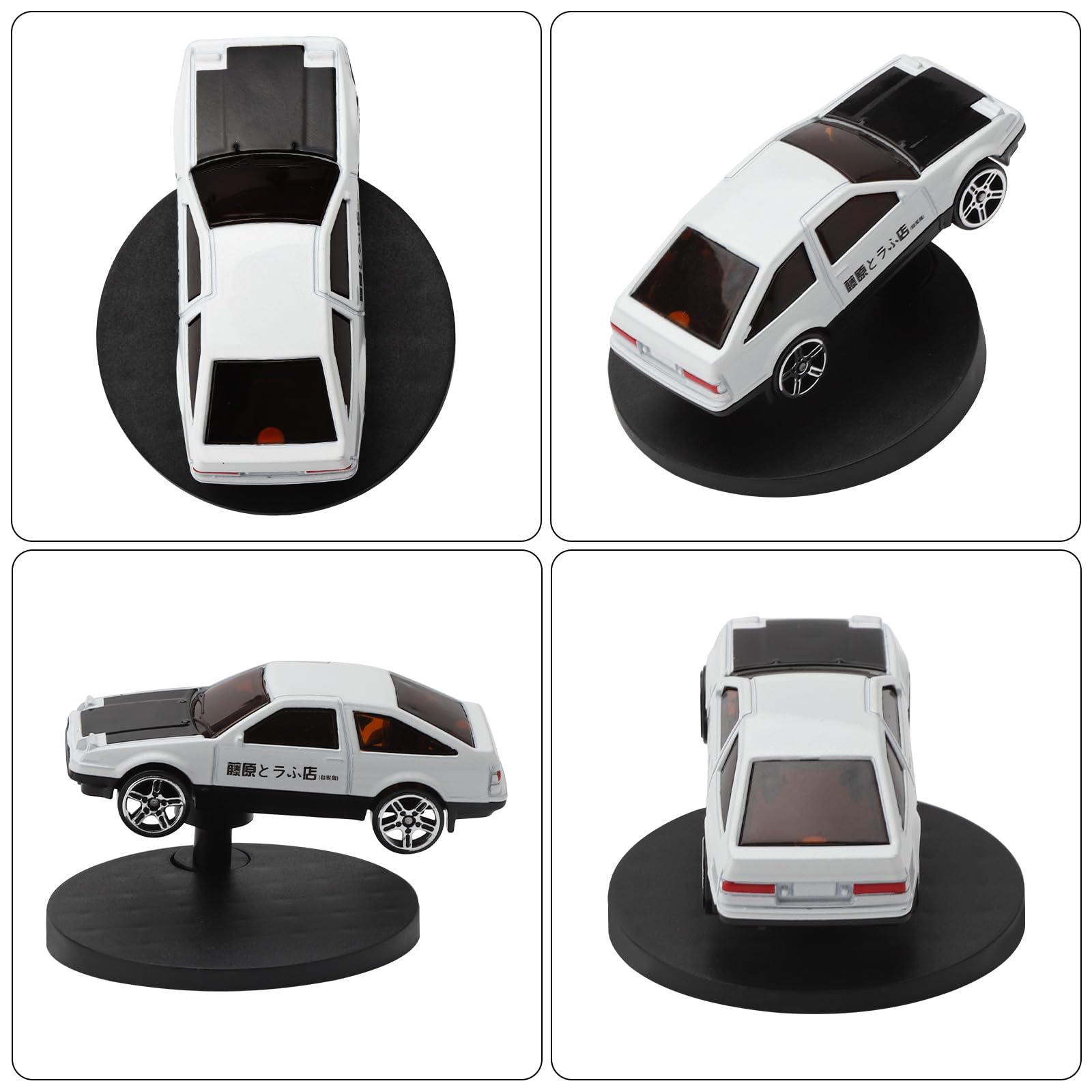 Auto AE86 Drift Spin Car Ornamento Lega Modellino per Amanti