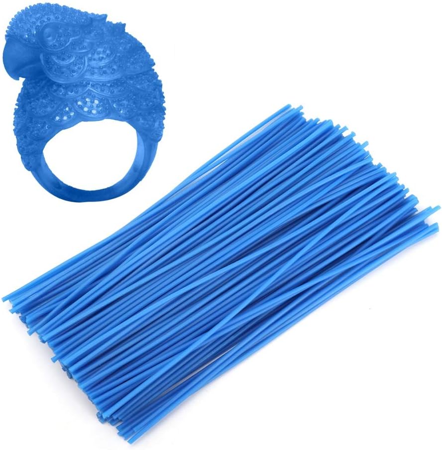 Casting Wax Lines, 2mm Round Wax Wire Jewelry Design Wax Carving Wax Modeling Making Ring Tool for DIY Craft Ring Making