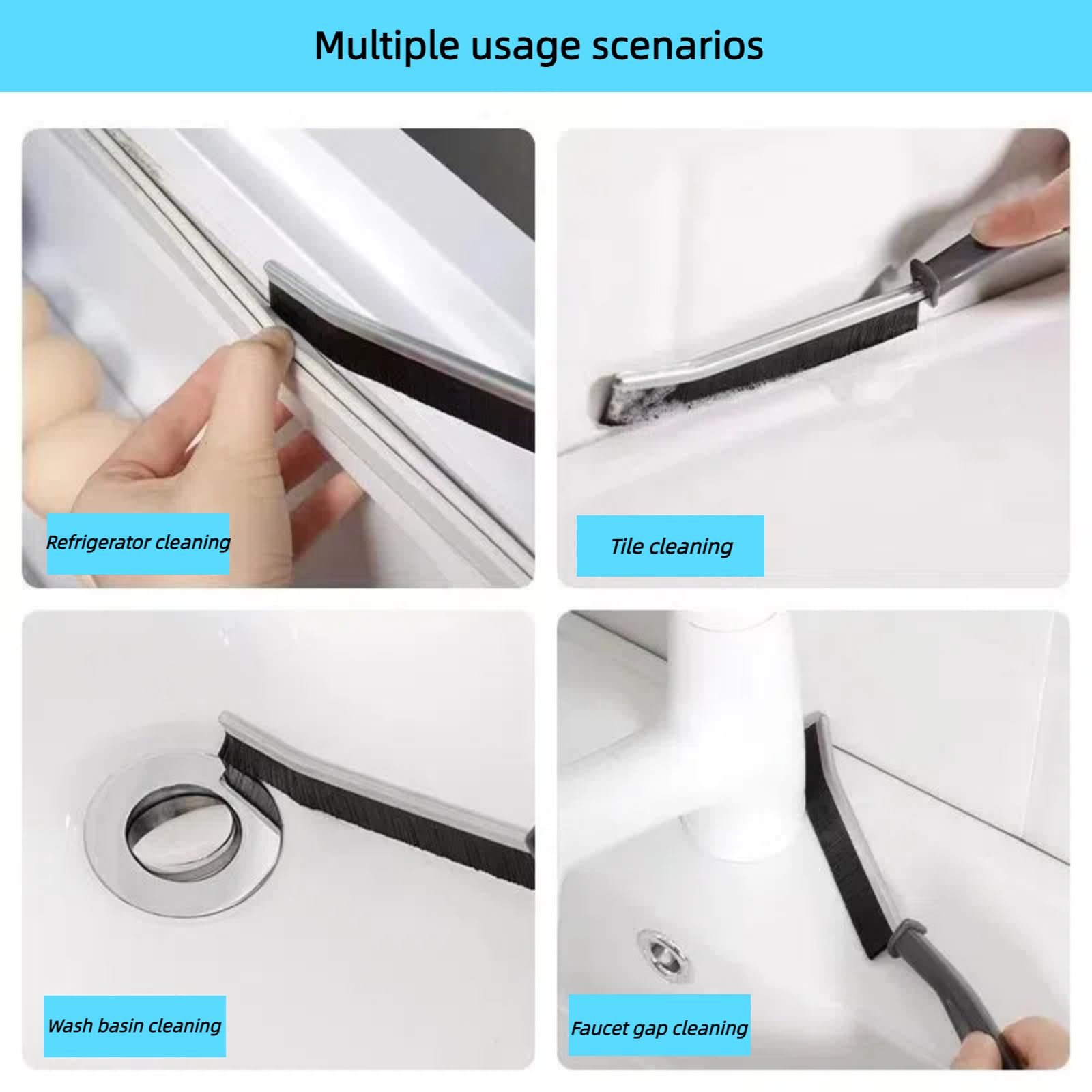 Crevice Cleaning Brush - Get into Every Nook! -4