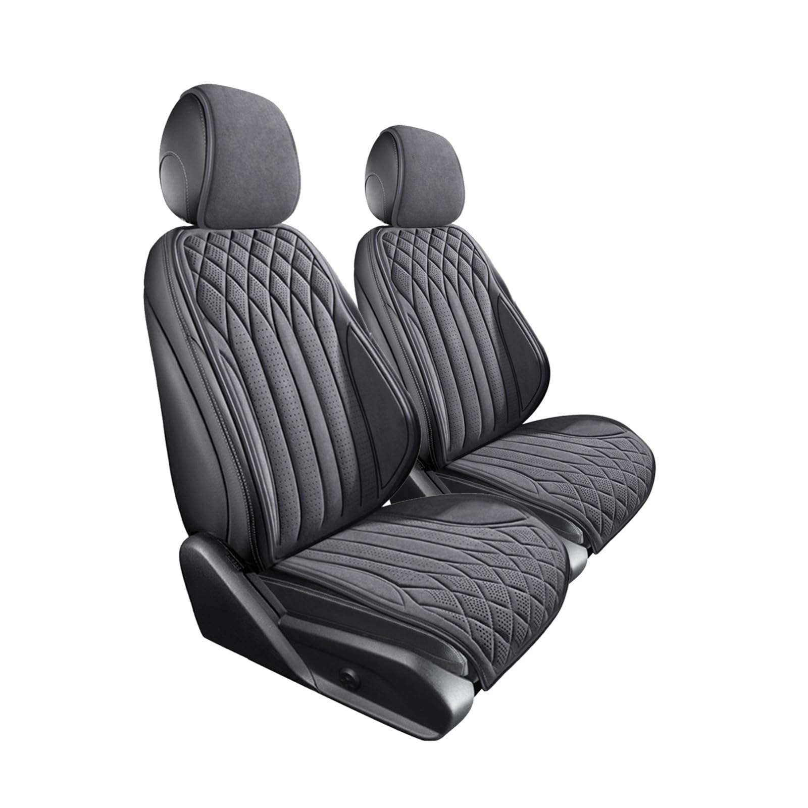 Car Seat Covers for Dodge Nitro,Full Set Suede Car Seat and Headrest Covers, for Sedans SUVs Trucks