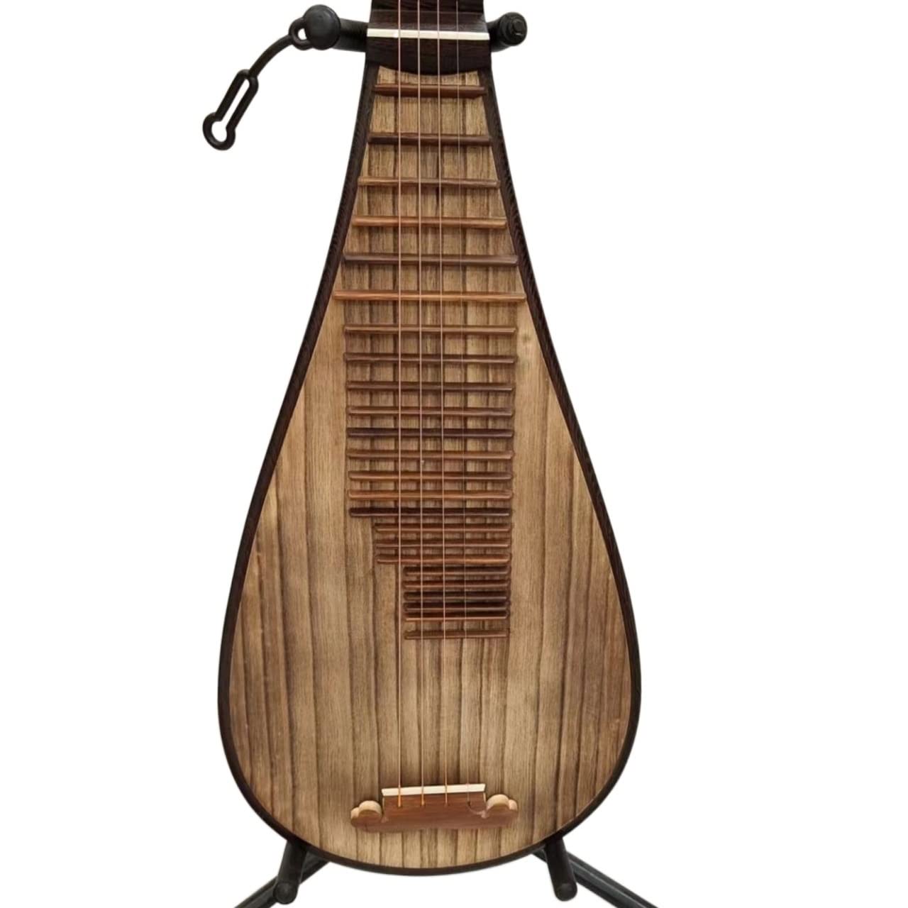 CSNBDMBBSH Rosewood Pipa, Chinese Lute, Traditional Ethnic Stringed Instruments are Suitable As Gifts for Relatives and Friends - Image 5
