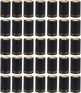 100 Cápsulas Termorretráctiles De PVC Cápsulas Retráctiles para Botellas De Vino Tapones Retráctiles para Botellas De Vino Tapones De Corcho para Hacer Bodegas Y Uso Doméstico