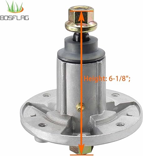 Miniatura 9 de BOSFLAG GY21099 - Kit de husillo reemplaza John Deere D170 Husillo John Deere E180 Husillo LA175 Husillo GY20867 GY20592 para John Deere LA175 G110