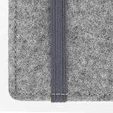 Stilbag Filztasche ‚FINN‘ für Apple iPhone 6 – Farbe: hellgrau/pink - 5