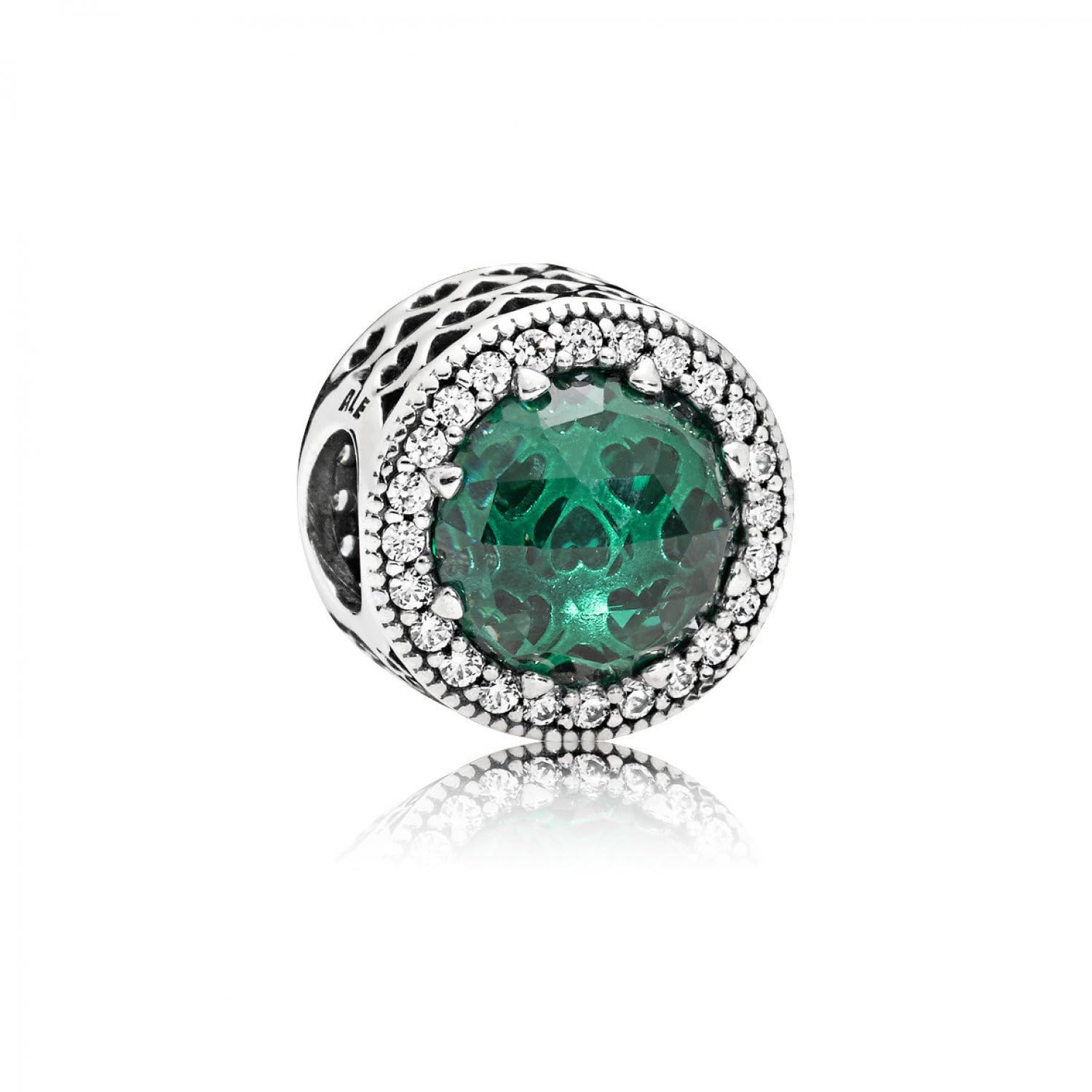 Charm Pandora plata de ley con cristales abstractos de lujo 2