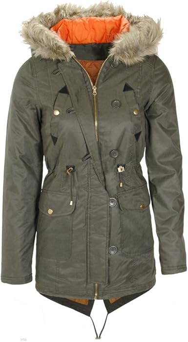 parka coat size 16
