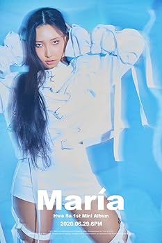 Amazon.co.jp: Mamamoo Hwasa 'Maria' 1st Mini Album CD+208p