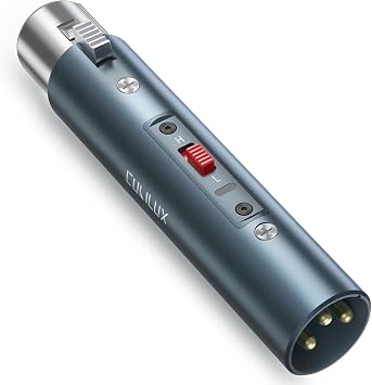 Cubilux XLR Dynamic Microphone Preamp, 2-Level 20dB/28dB Gain