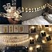HOMEWE Photo Clips String Lights, 20 LED Clips Picture Battery Powered Starry Firefly Strand Lights, Twinkle Lights for Wedding Party Christmas Home Decor (Warm White, 3 Modes, 7.2 Feet)