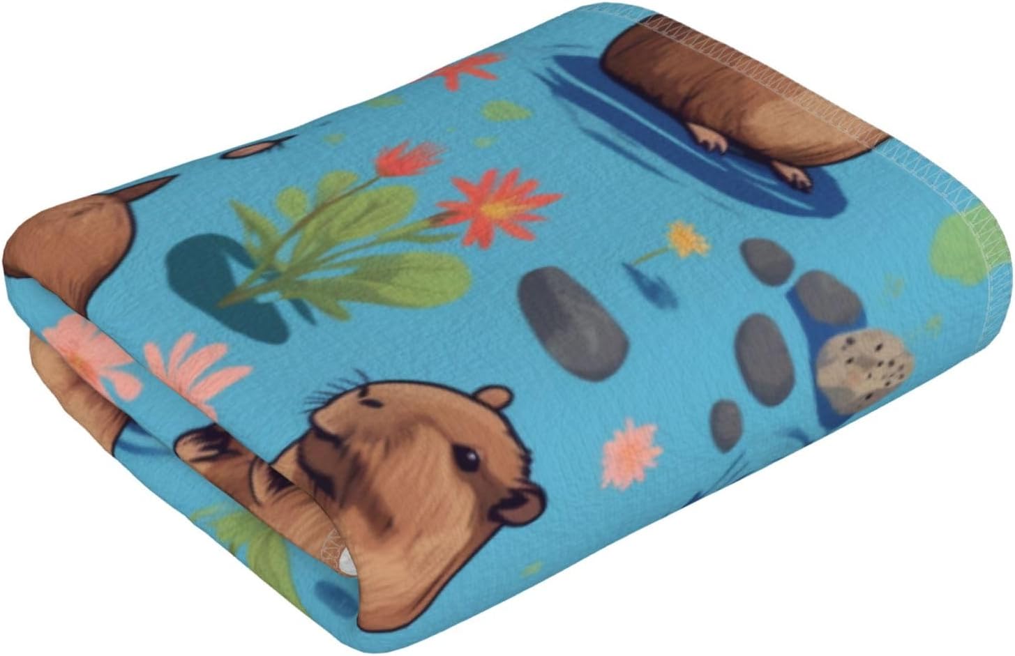 Guinea Pig Illustration Print Hand Towels for Kitchen, Decorative Bathroom Towels Decor Farmhouse Cute for Men Women Gifts