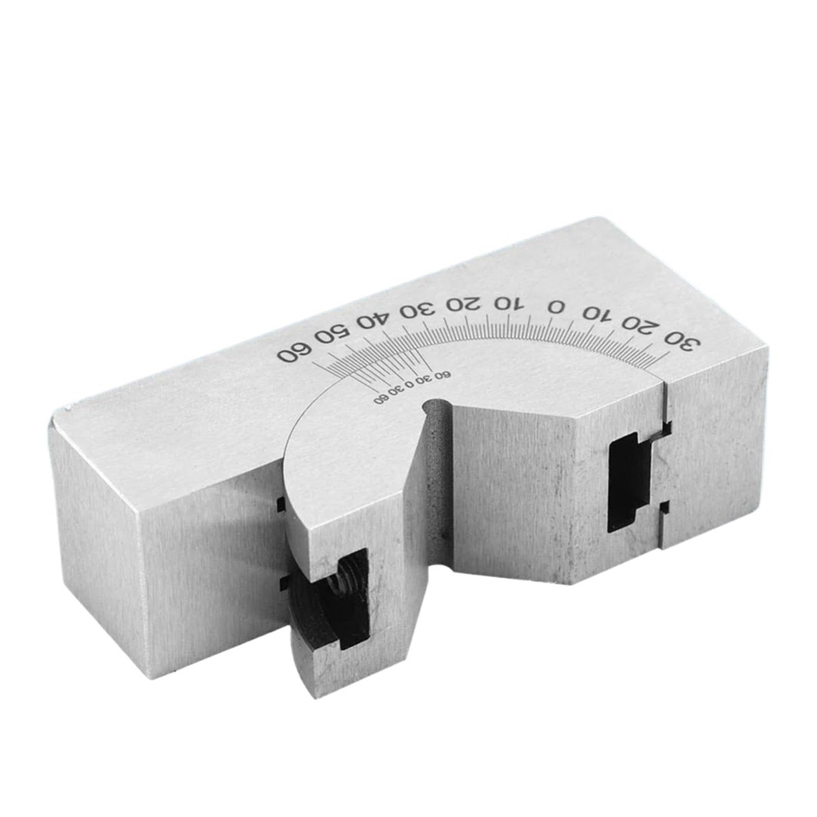 Duocai Ap46 Angle Gauge V Block Angler Top Tool For Grinder Ap25 Ap30 Milling Machine Precision Parts Adjustable Pad 0/30/60(Ap46)