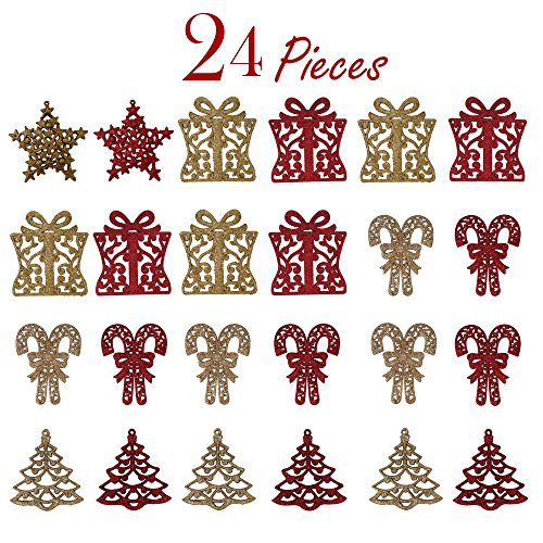 Valery Madelyn 24 Pieces Essential Red And Gold