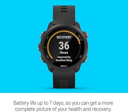 Miniatura 4 de Garmin Forerunner 245 Music, GPS Running Smartwatch with Music and Advanced Dynamics, Black (Renewed)