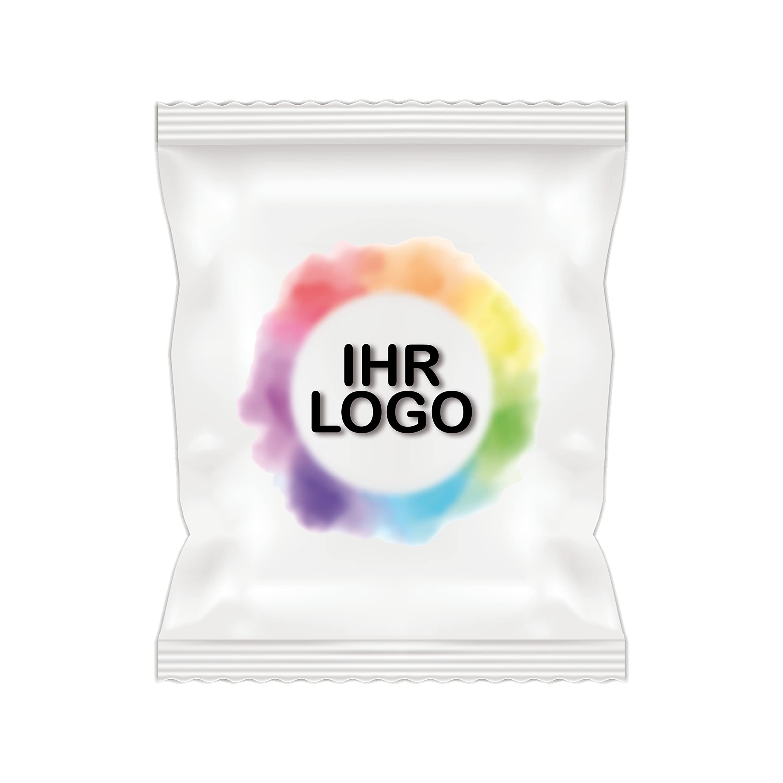 Gummibärchen bedruckt mit Logo oder Text | Werbegeschenk | Werbesüßigkeit | Werbeartikel individualisiert | 250 Stück