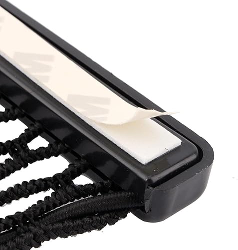 Miniatura 4 de Bolsa de red de almacenamiento universal para asiento de automóvil, soporte para teléfono, organizador de bolsillo, almacenamiento de automóvil,