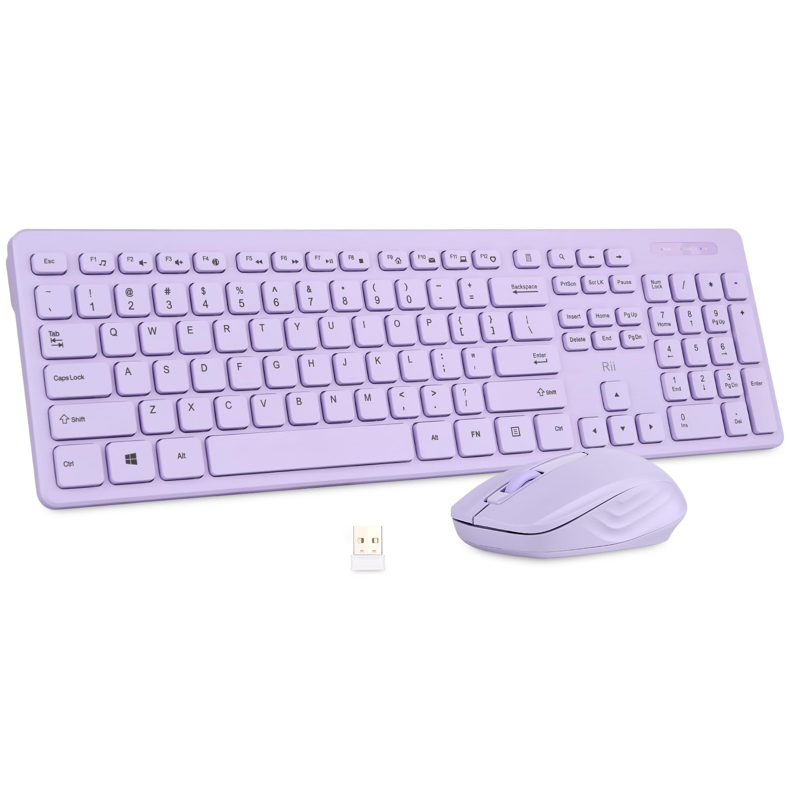 Rii Wireless Keyboard and Mouse Combo - Rii Standard