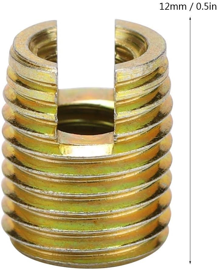 LiebeWH Thread Repair Kit M6x1.0 Carbon Steel 20Pcs for Automotive