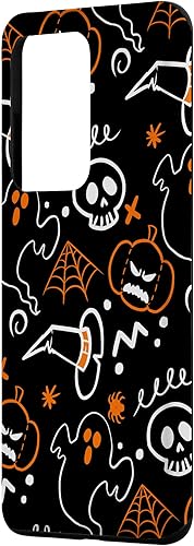 Miniatura 2 de Galaxy S20 Ultra Ghost esqueleto calabaza bruja sombrero lindo patrón de Halloween