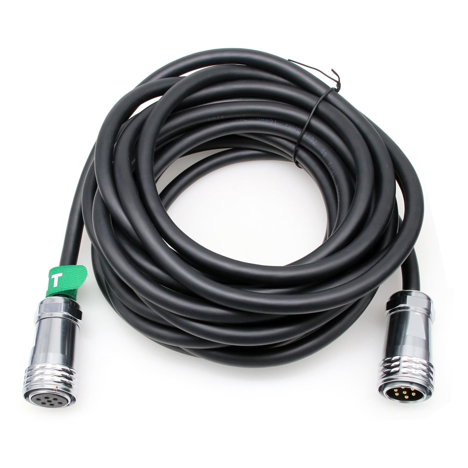 HangTon Cable de 7 pines para Aputure LS 1200d Pro, 600c Pro II, 600c Pro LED, cabezal de luz de video y conexión de caja de control, resistente al agua, 7 pines macho a hembra, 5 m