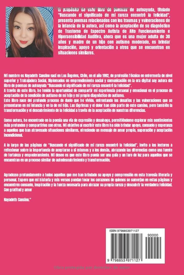 Miniatura 2 de Buscando el significado de mi rareza encontré la felicidad NAYADETH CANCINO (Spanish Edition)