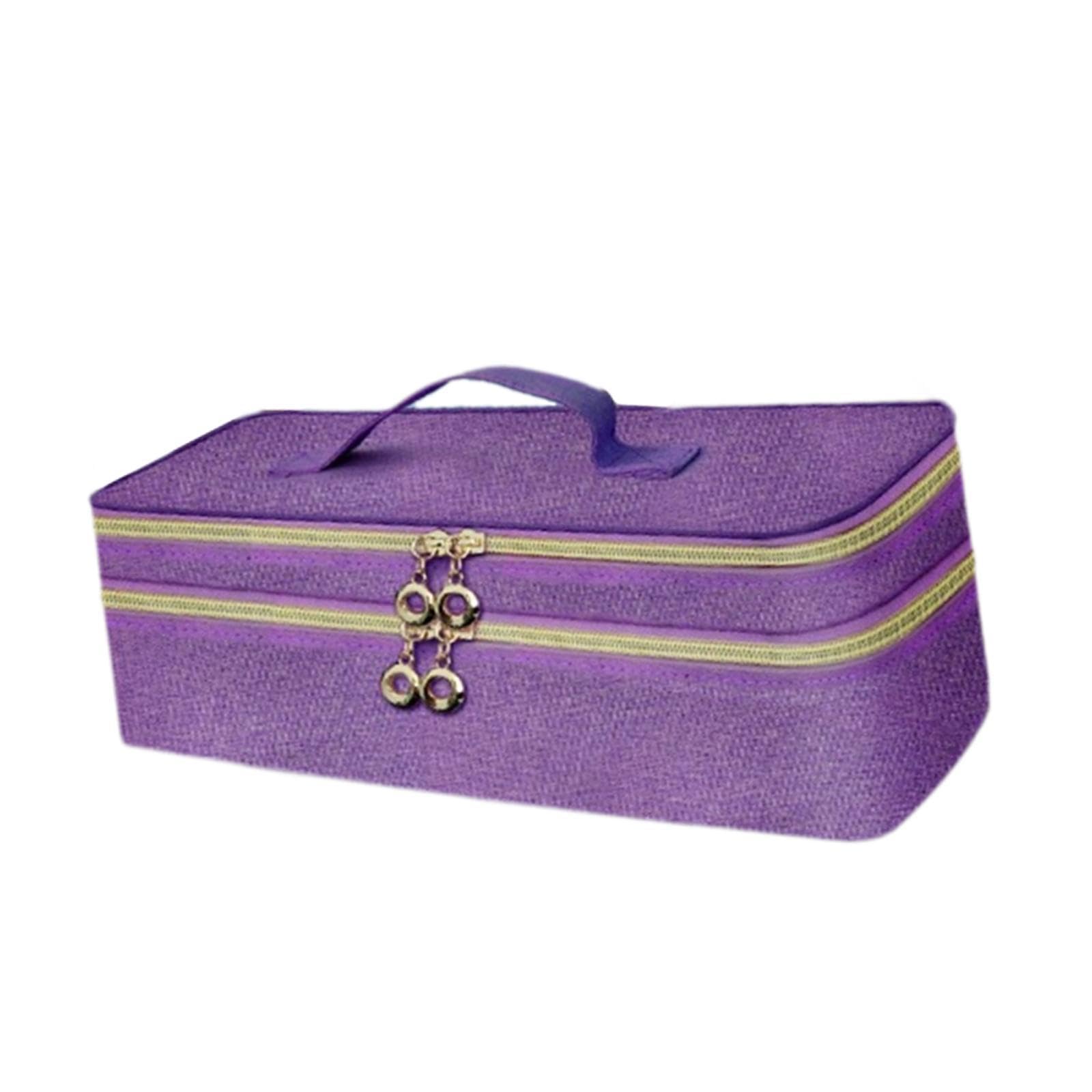 Hair Dryer Travel Storage Bag Hair Dryer Travel Case Double Layer Hair Tool Organizer Portable Organizer Holder for
