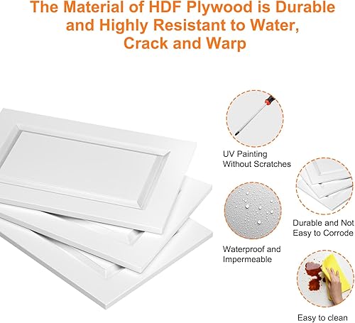 Miniatura 5 de LOVMOR Tocador de baño de 36 pulgadas, unidad de almacenamiento de fregadero individual, gran capacidad para lavandería, cocina, ducha y lavadero.