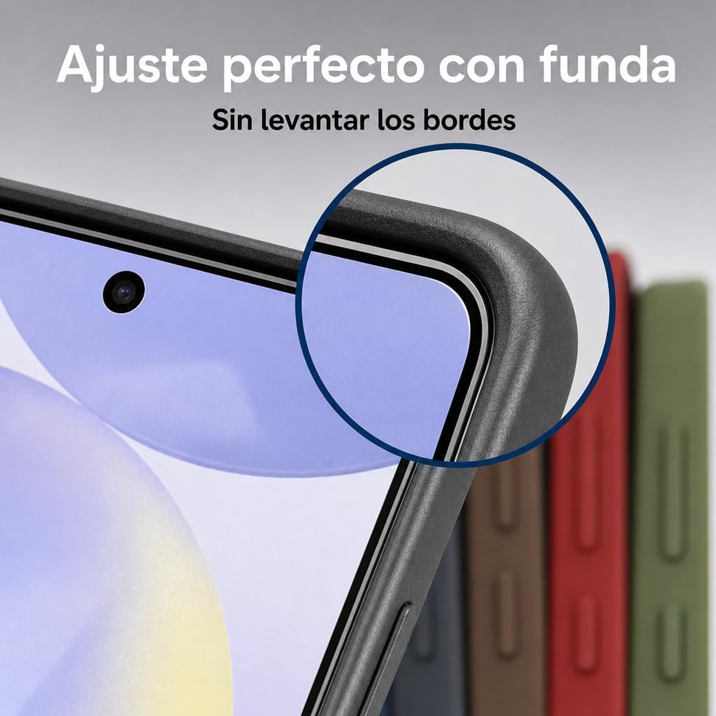 Deppa [2 Piezas Protector de Pantalla para Samsung S25 Ultra (6.9”) de Vidrio Templado 9H, Antihuellas, Resistente a Arañazos, con Kit de Fácil Instalación y Cobertura Completa