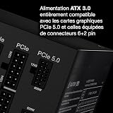 be quiet! Dark Power Pro 13 1300W Bloc d’Alimentation, ATX 3.0, 80 Plus® Titanium, Contrôle entièrement numérique, Ventilateur Silent Wings, ATX 3.0 Compatible avec Les Cartes Graphiques PCIe 5.0 - 2
