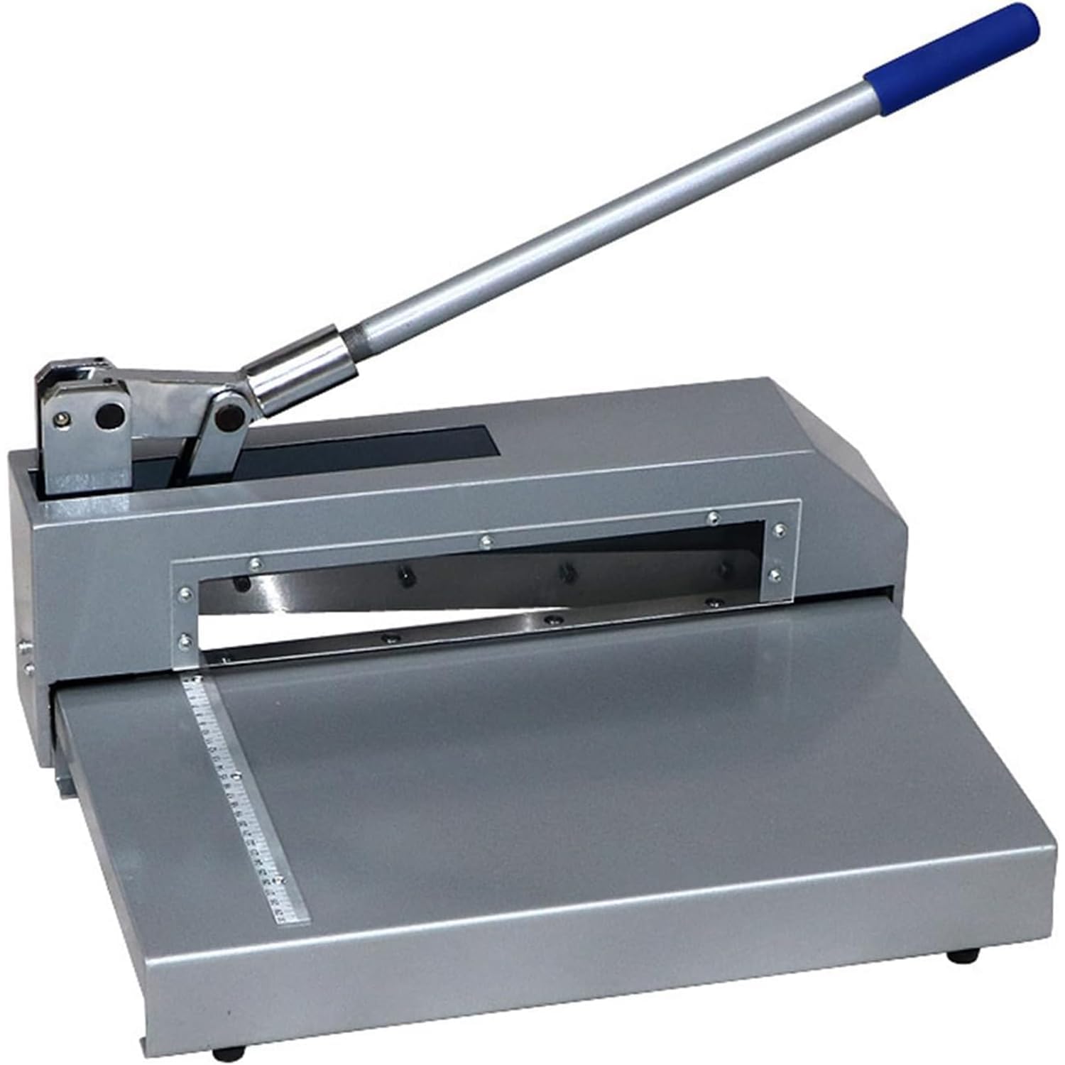 Manuelle Guillotine-Metallschere, 320 mm, Handplattenschere zum Schneiden von Leiterplatten, Aluminium, Eisen, Kupfer und Kunststoffplatten, Schnittstärke 2 mm