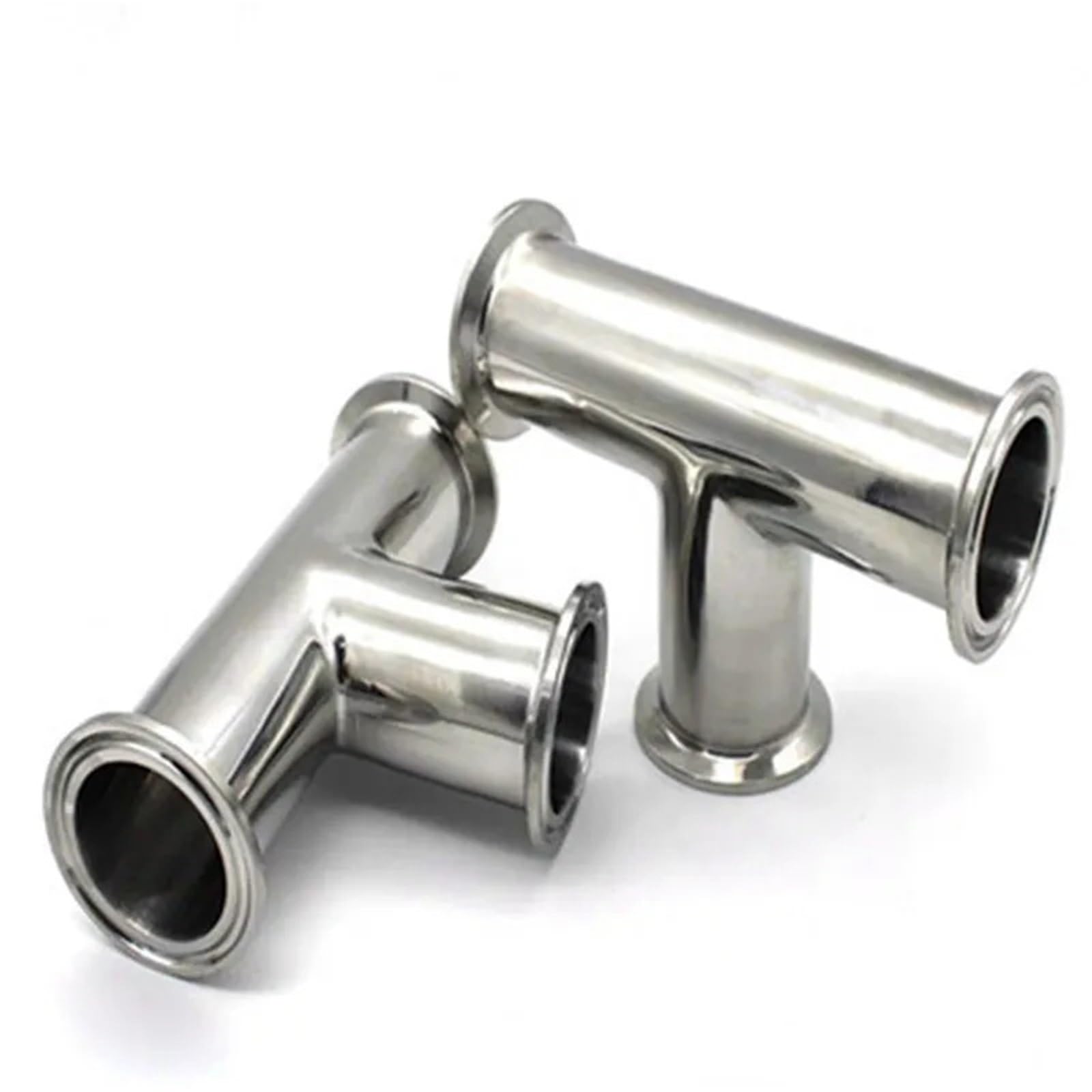 Raccord de tuyau 3 voies en inox 304 sanitaire 19mm DASEB pour tuyauterie