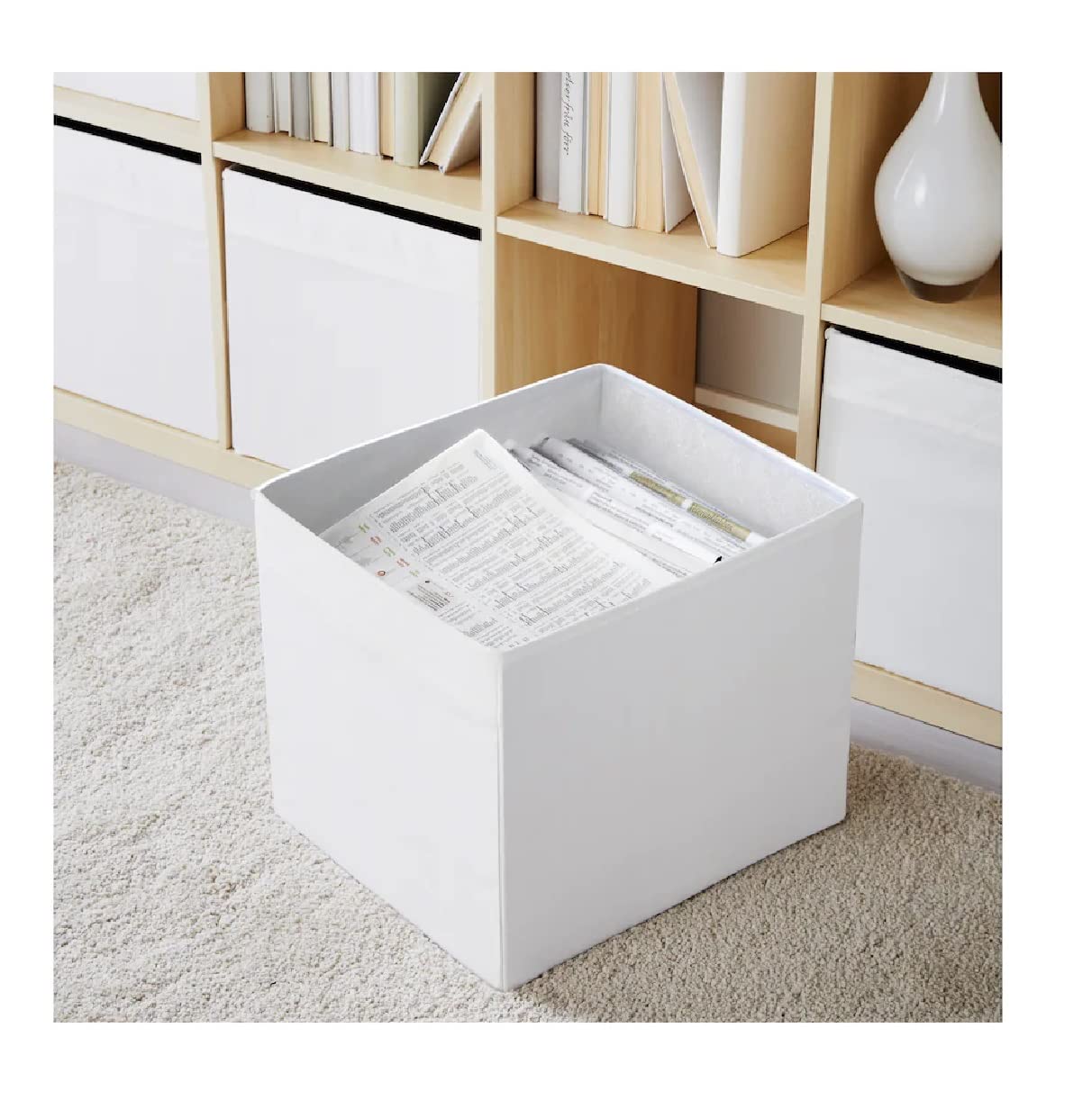 IKEA Aufbewahrungsbox DRÖNA Kisten für Expedit- und Kallax-Regale - weiß - 4-er Set
