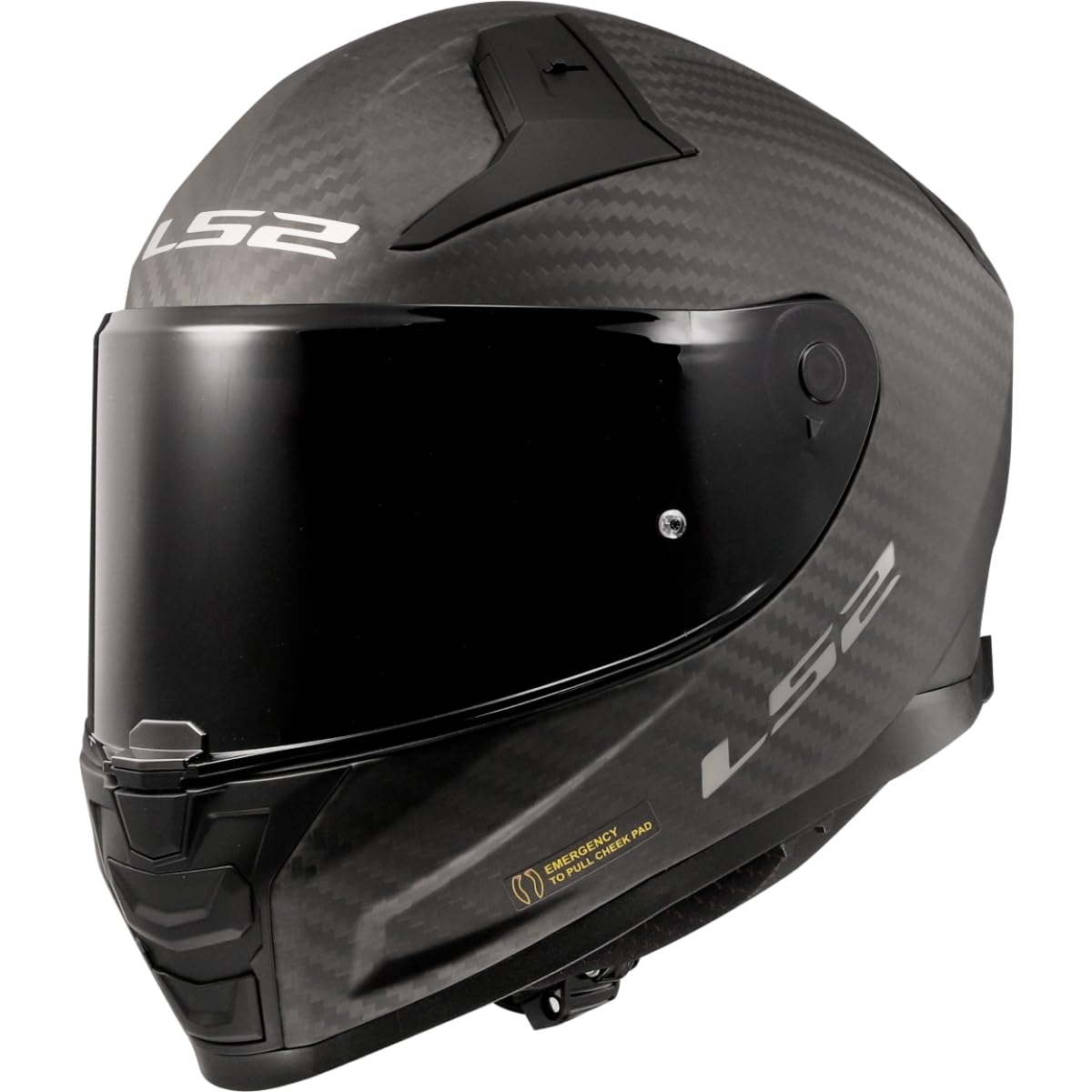 LS2, Casco Moto Integral VECTOR II CARBON Matt Carbon, L