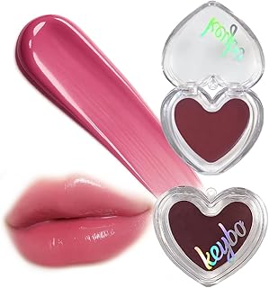 keybo Llavero con forma de corazón para labio...