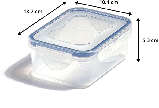 LocknLock Classic Rectangle 350ml Airtight Food Storage Container with Lid