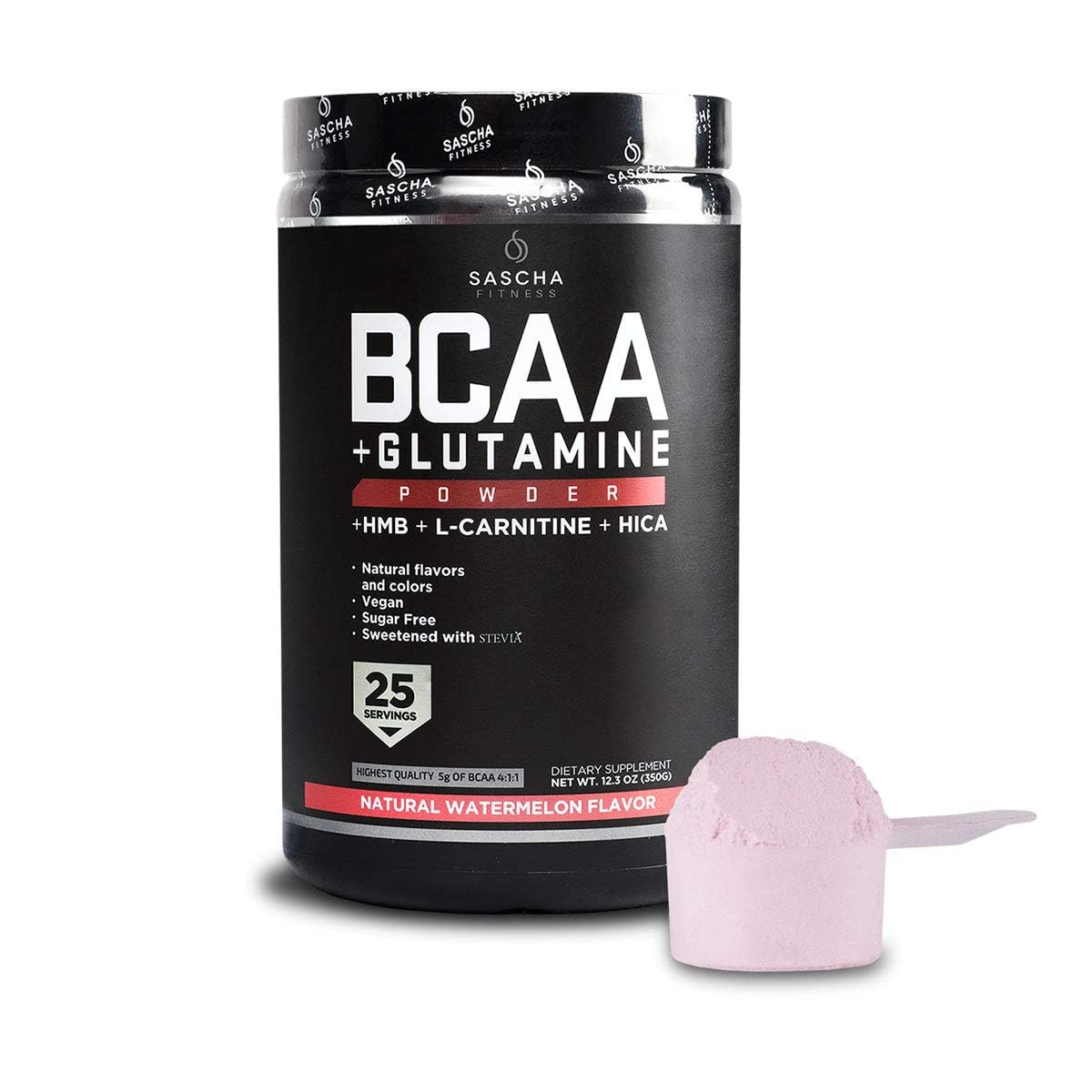 Amazon.com: Sascha Fitness BCAA 4:1:1 + Glutamina, HMB, L-Carnitina, HICA