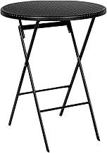 Floordirekt - Folding Plastic Garden Table 180 x 75 cm - Buffet Table with Handle - Folding Table for Garden, Terrace and Balcony - Camping Table for 6 People (Toyama)