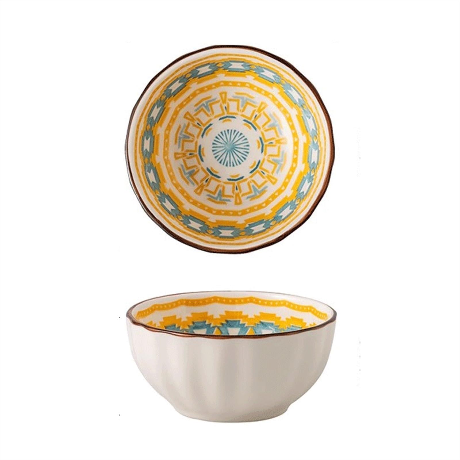 XYIANG Dipping Dish Dip Bowls Round Ceramic Bowl Set Ceramic Small Bowl Dessert Side Dish Ice Cream Snack Condiment Dip Sauce Bowl Appetizer Plate Seasoning Dish
