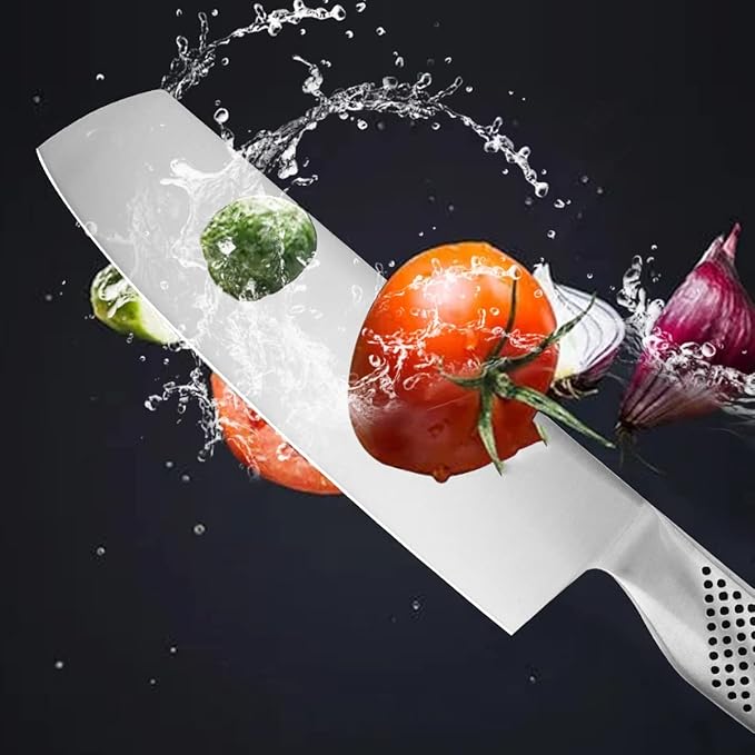 Set Cuchillos Cocina 3 Piezas Acero Inoxidable Forjado miniatura 5