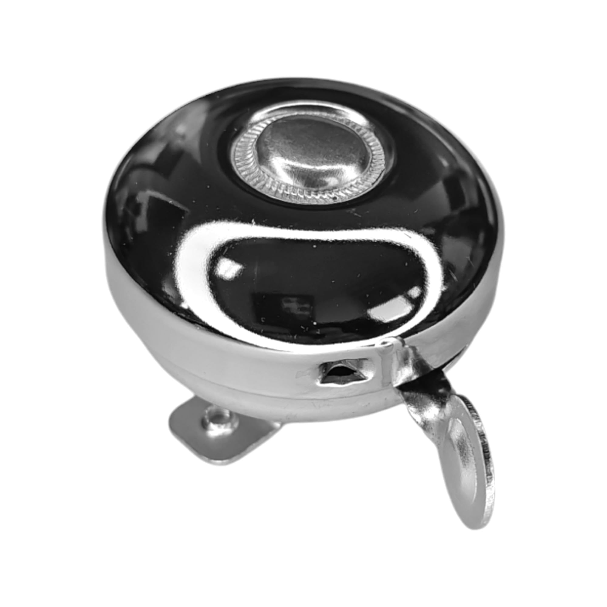 cyclingcolors Bicycle Bell Retro Vintage Classic Bell Metal Silver Colour Road Bike MTB Horn Hand Bell Handlebar Classic Bicycle Bell 58 mm