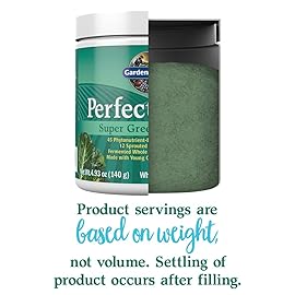 Garden of Life Perfect Food Super Green Formula - 14 Servings | 45 Superfoods, Greens, Fruit & Veggie Juice Superfood Powder Supplement, Probiotics & Organic Spirulina for Digestion & Immune Health