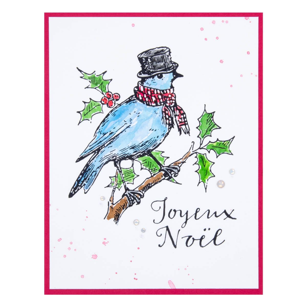 Spellbinders Joyeux Noel Pressa Piastra & Fustelle Set da The BetterPress Christmas Collection