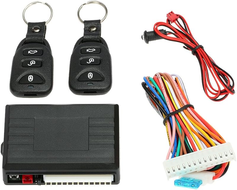 Kit de caja de Control Central remoto Universal, cerradura de puerta de auto, sistema de entrada sin llave con botón de liberación del maletero