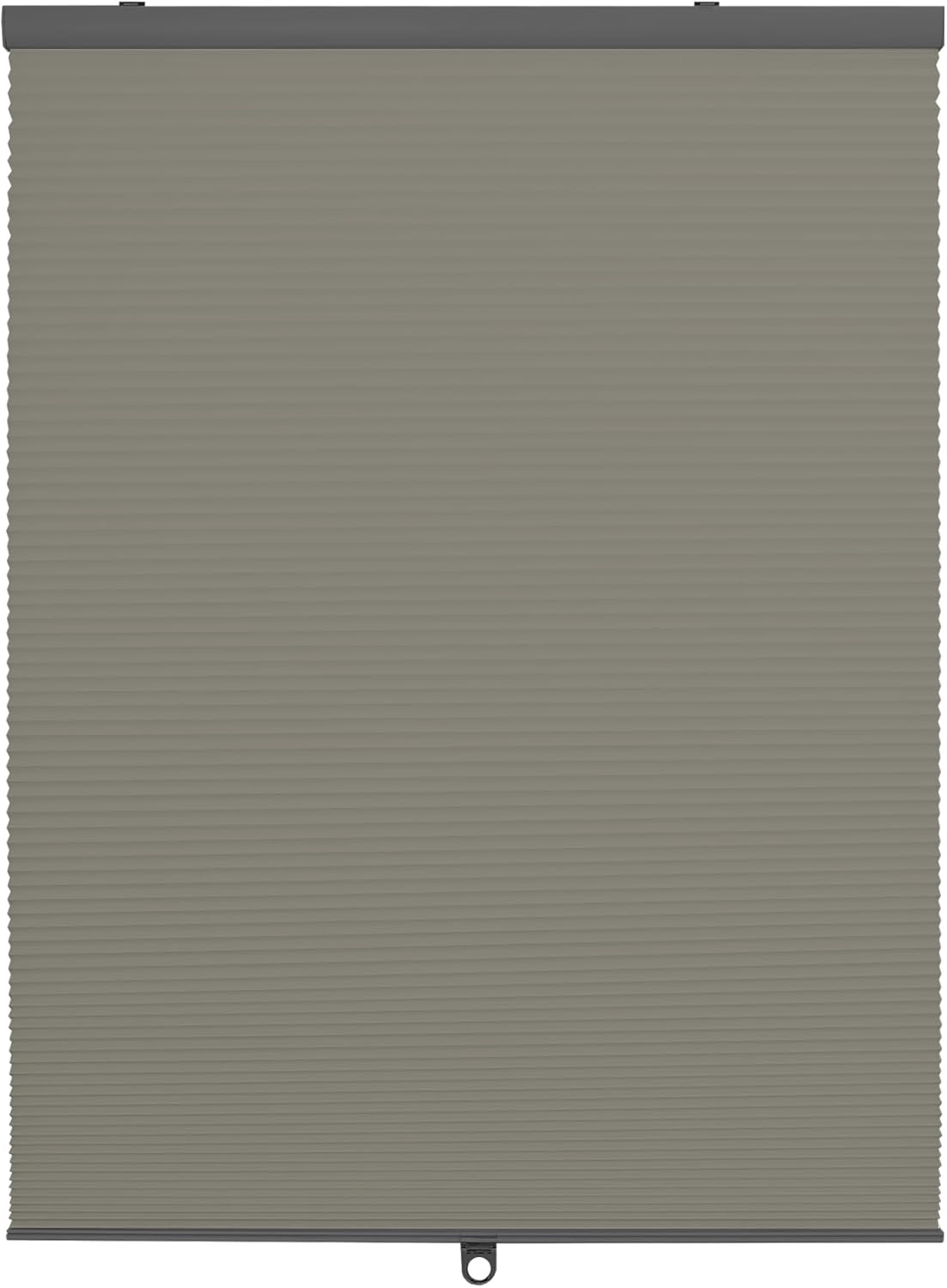 HESTIA Cordless Light Filtering Cellular Shades Thermal Insulation Honeycomb Blinds, Privacy, Noise Reduction, Window Shades for Bedroom/Living Room, Home and Office, Traffic Grey, 29" W X 72" H