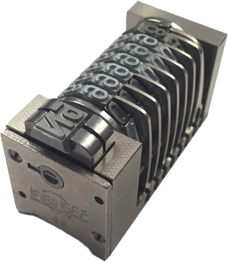 Numbering Machine 7 Digits Backwards Model 46