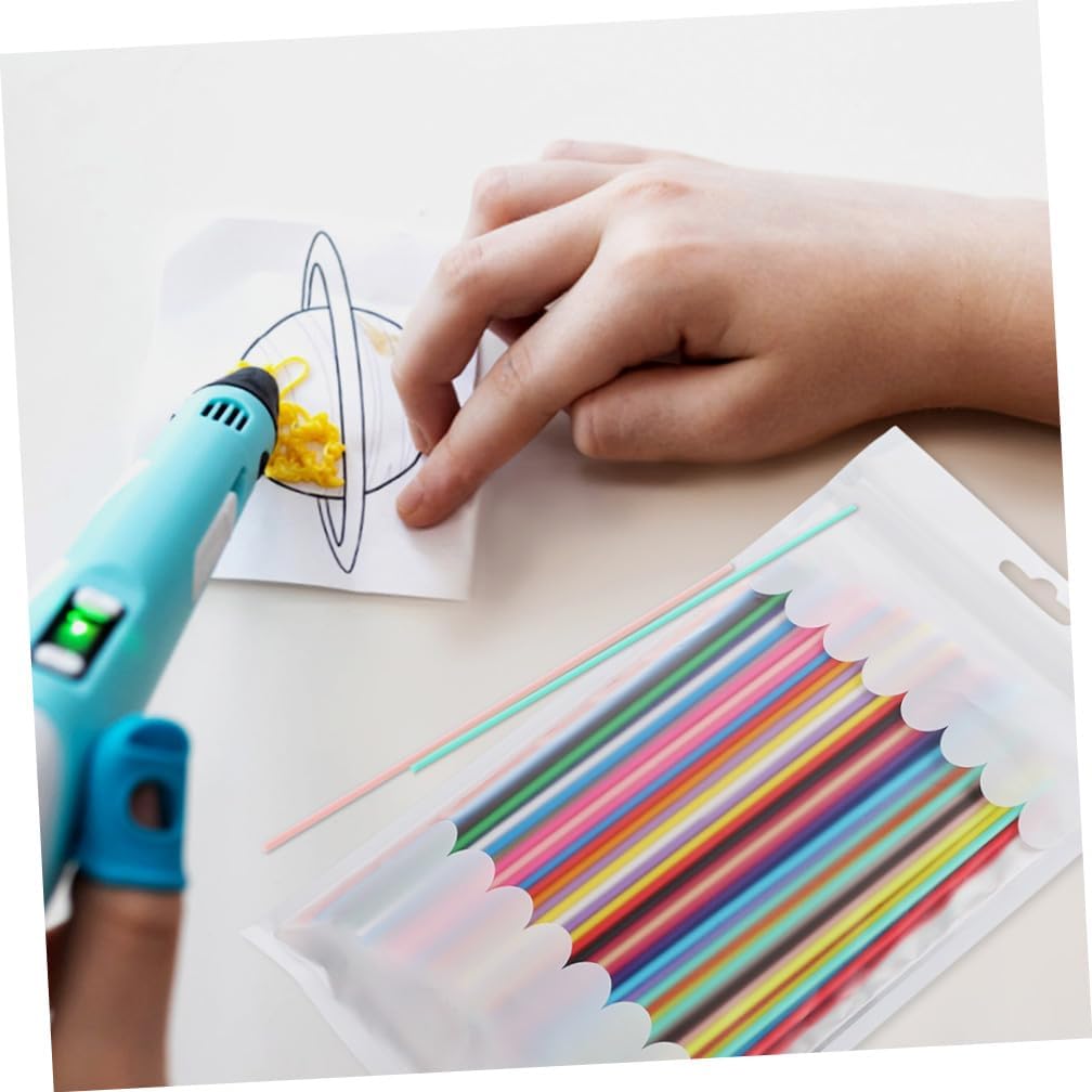 110pcs Pcl Filament Refills Vibrant Colors for Printing Pen Diameter Compatible with Doodler Start for Boy Girl s Creative Art Projects image 5