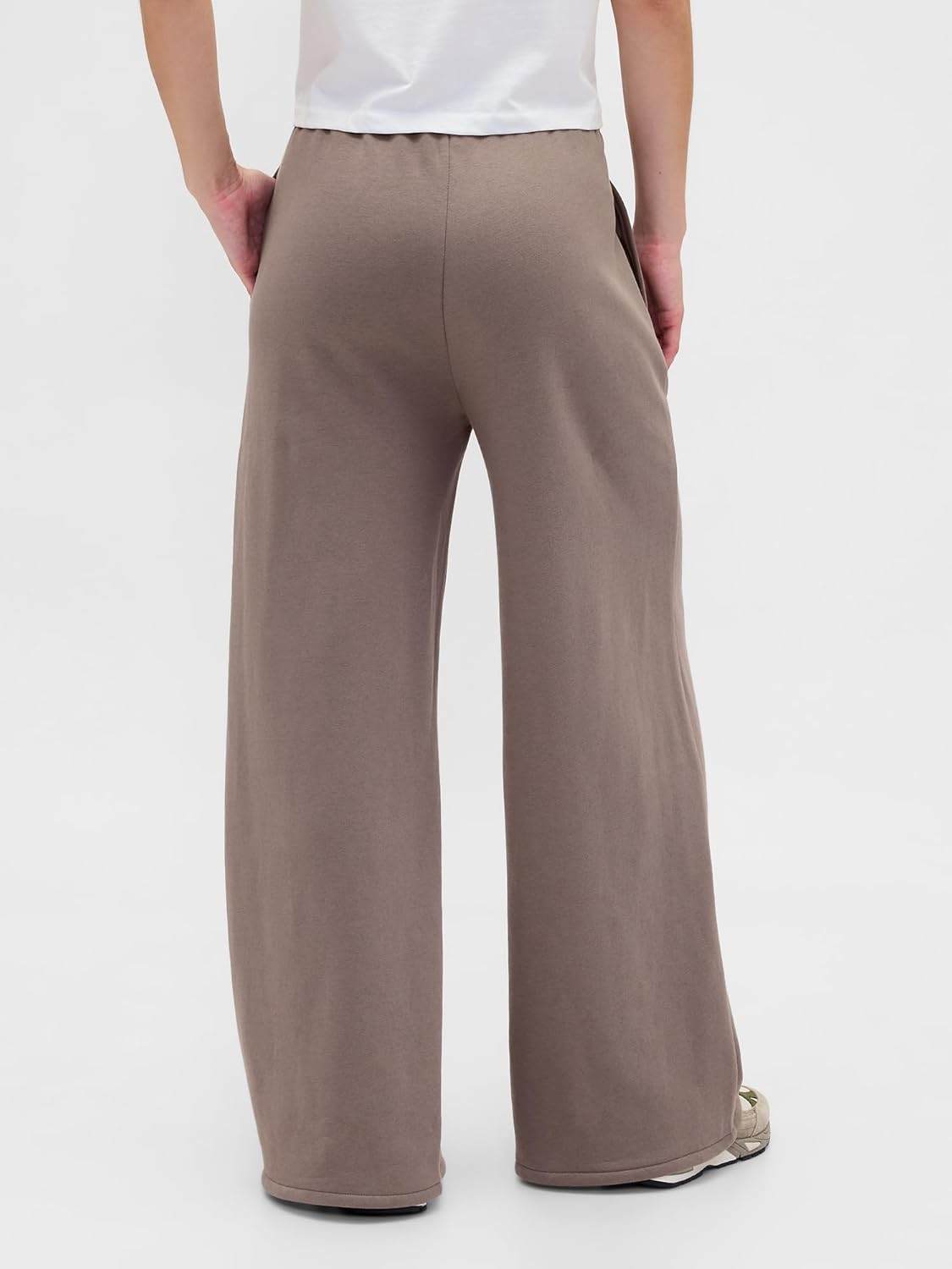 Gap Women's Baggy Logo Wide Leg Knit Pant