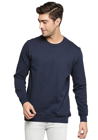 Men's Fleece Crew Neck Sweatshirt