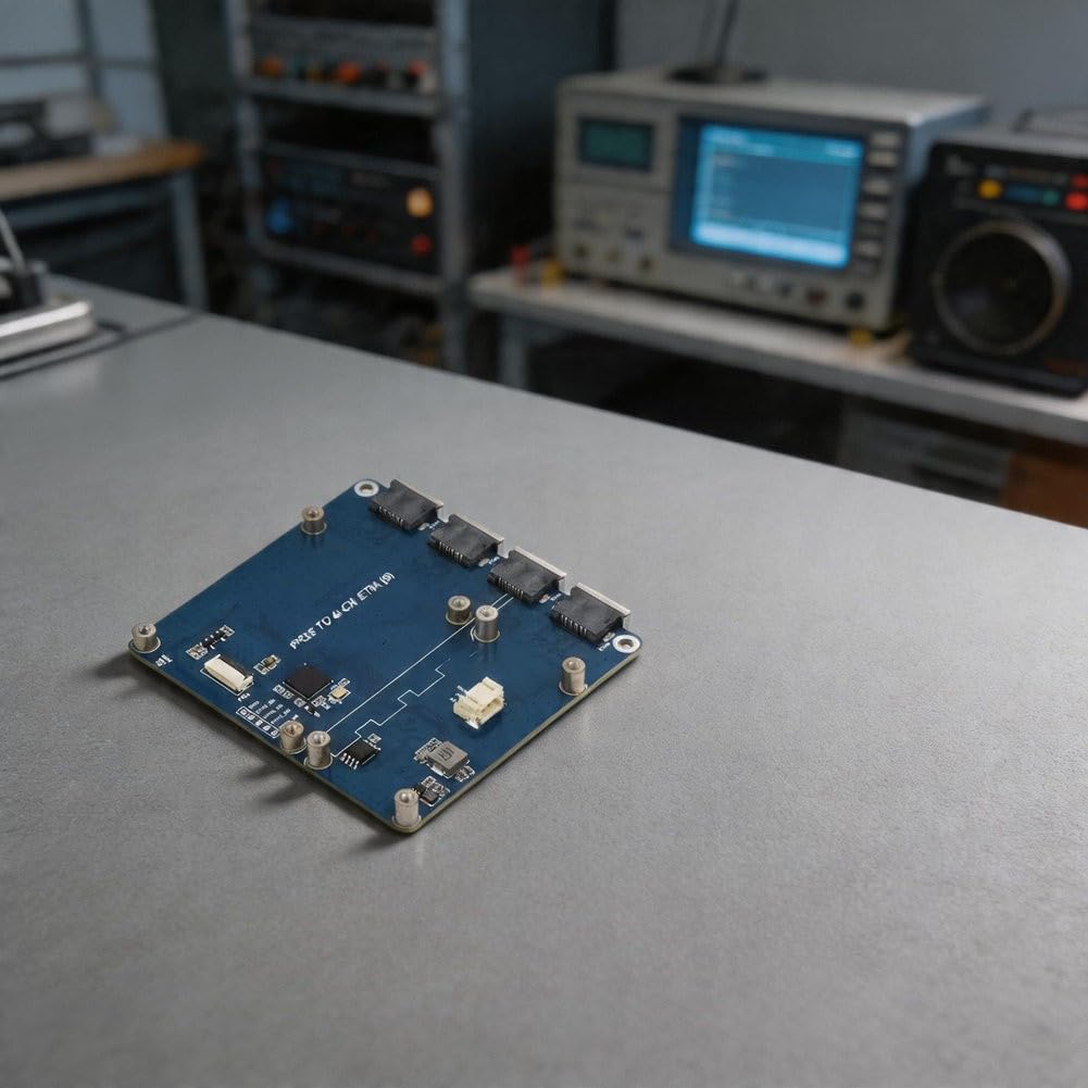 Scheda adattatore Ethernet, scheda di espansione di rete Raspberry Pi 5, 4 porte Gigabit senza driver per progetti ad alta velocità