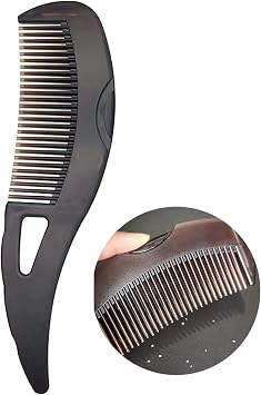 Hollow Comb Temperate Hair Care Brush Detangling Exfoliating Comb for Various Hair Types and Populations Promote Healthy Scalp and Shiny Hair